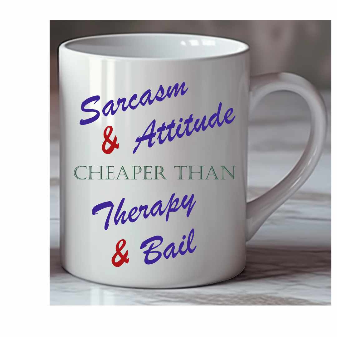 Sarcasm & Attitude Mug