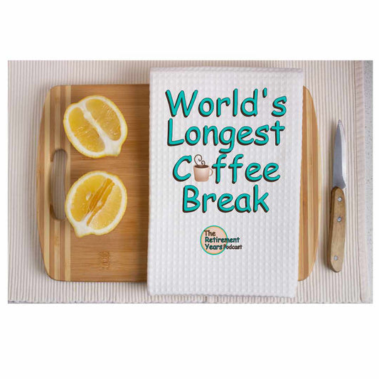 Kitchen Towel WLCB Teal Letters